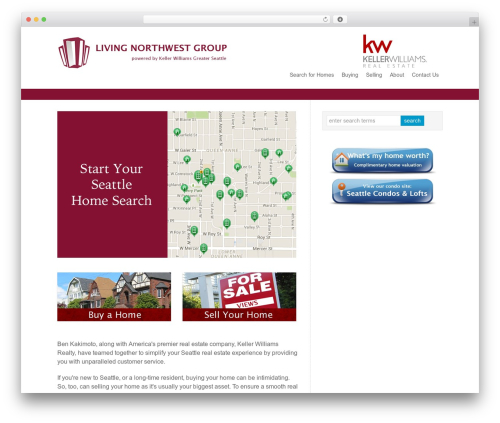 WP-Brilliance WordPress theme - livingnorthwest.com