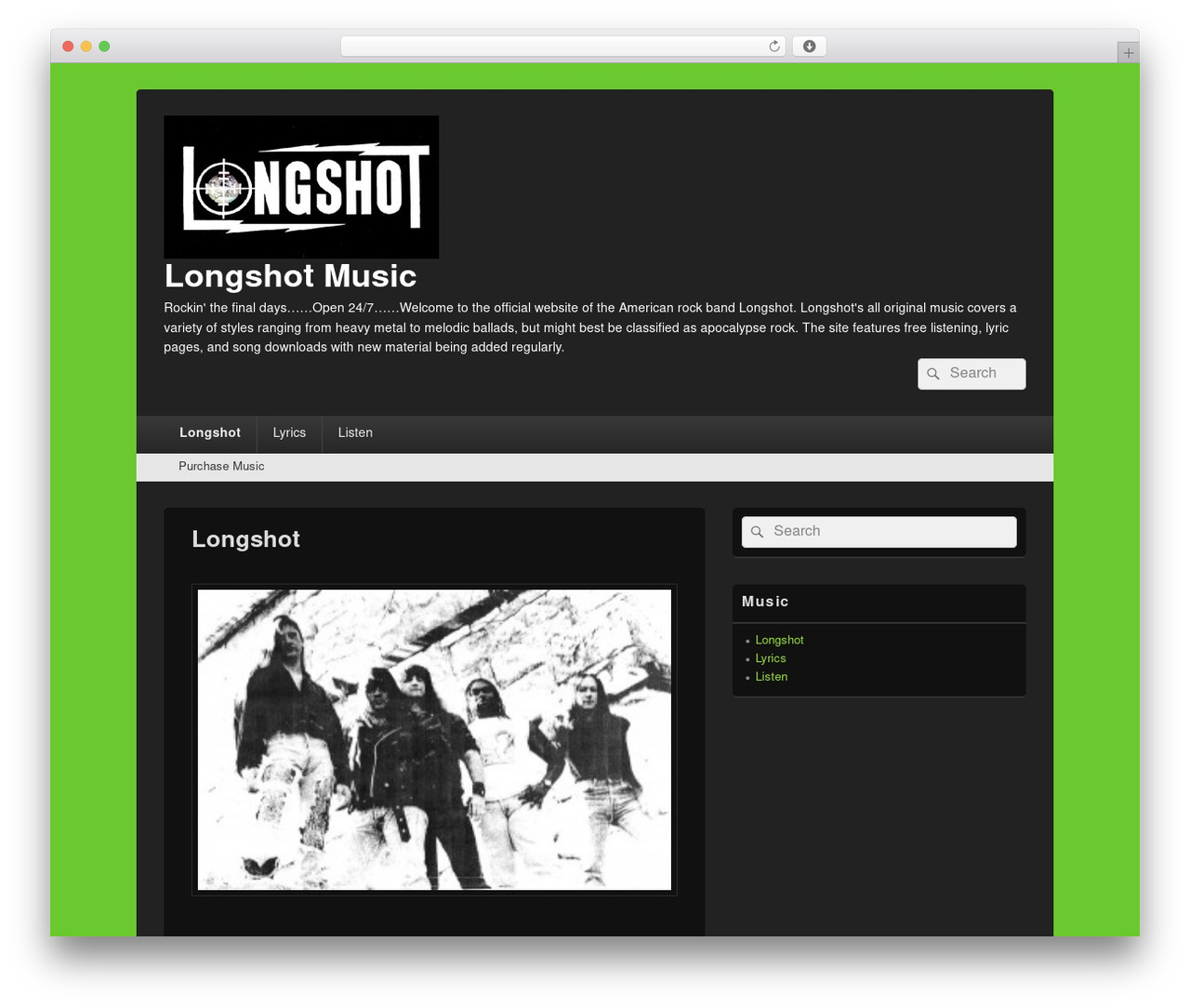 Catch Box theme WordPress free - longshotmusic.net