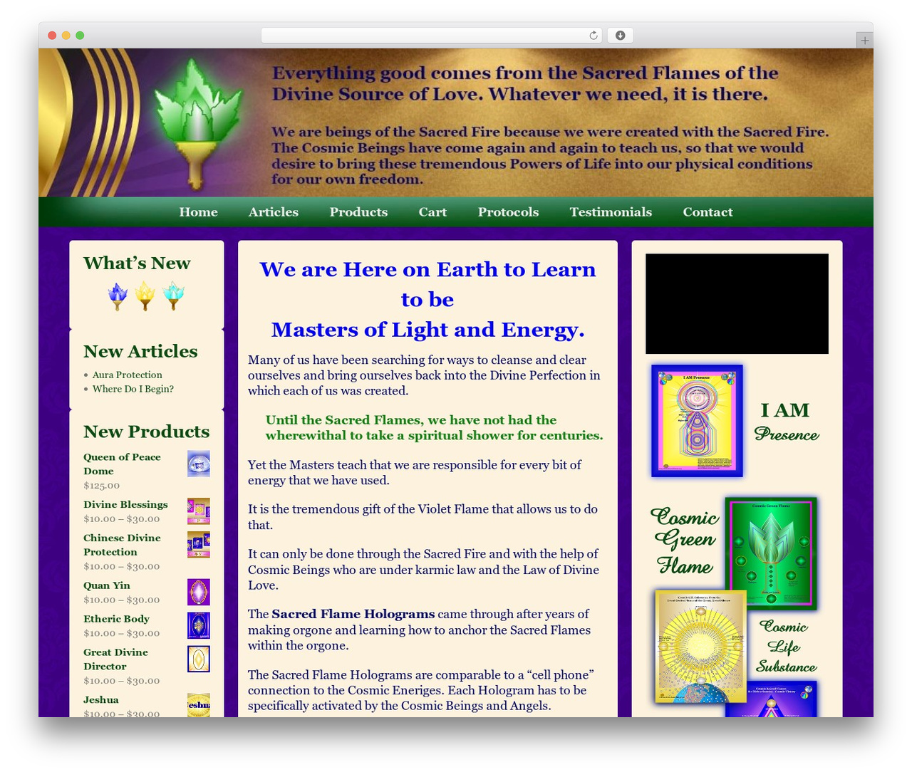 Catch Flames WP theme - livingwiththesacredflames.com Catch Flames WP theme - livingwiththesacredflames.com