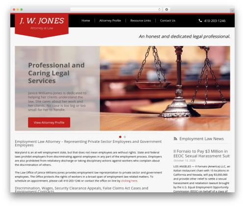 Charter theme WordPress - lawofficeofjanicewilliamsjones.com