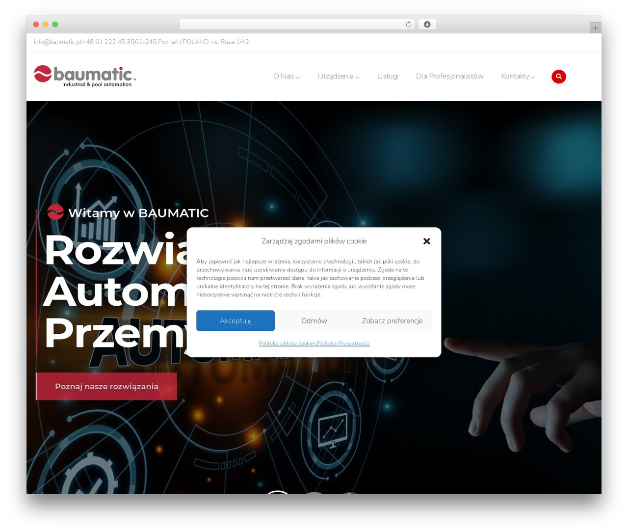 Codesk WordPress theme - baumatic.pl