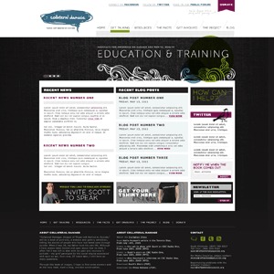 Collateral Damage 2.0 WordPress theme Collateral Damage 2.0 WordPress theme