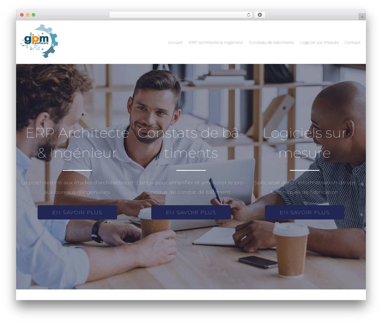 Consor Lite WordPress theme - gpmsoftware.ch