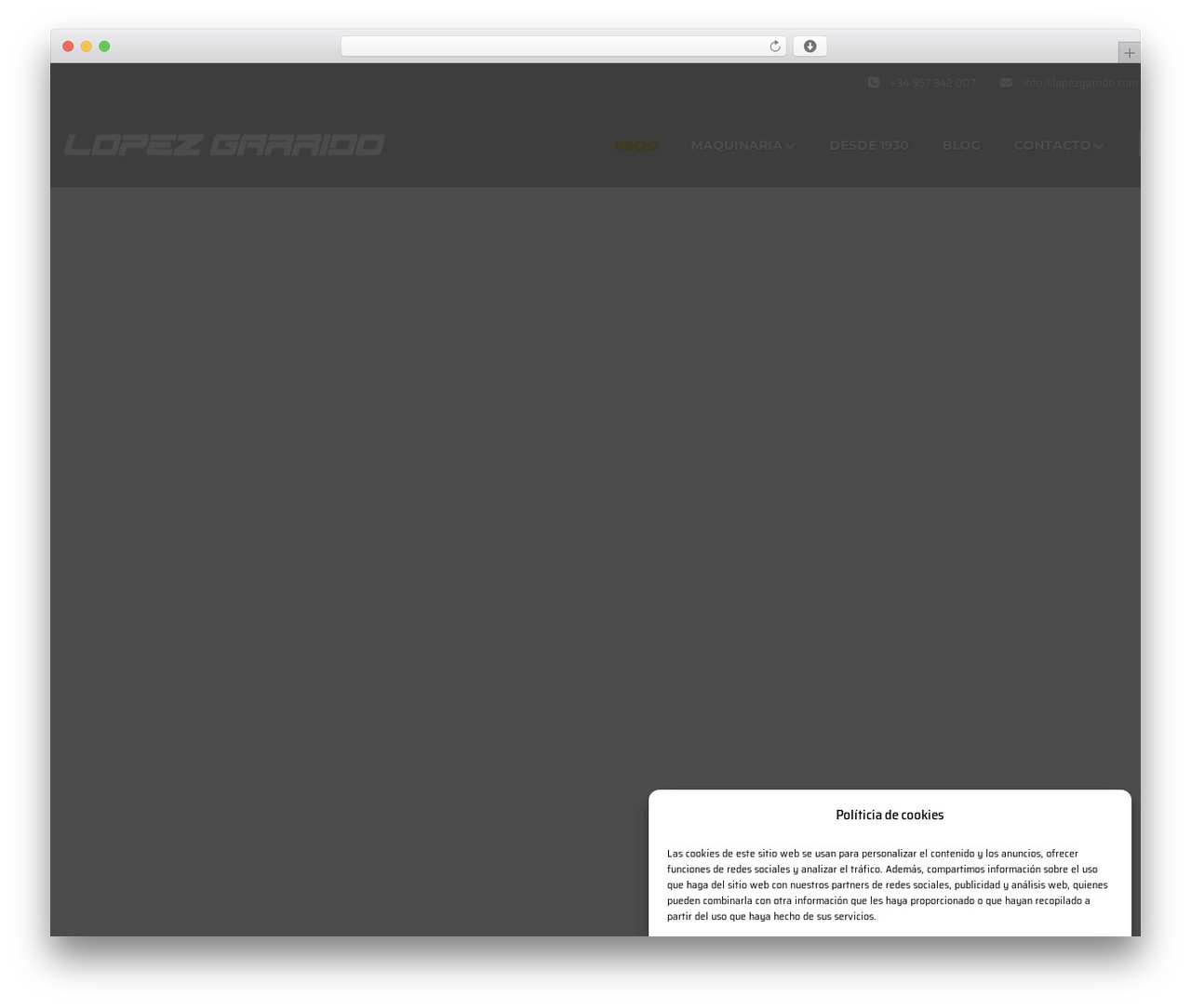 Construct WordPress theme - lopezgarrido.com