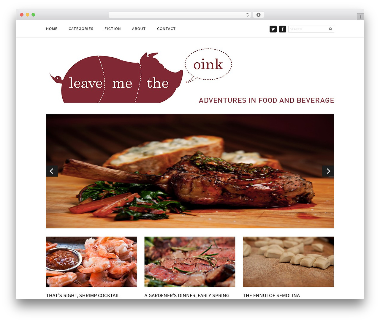 Creative Blog Responsive WordPress Theme WordPress website theme - leavemetheoink.com