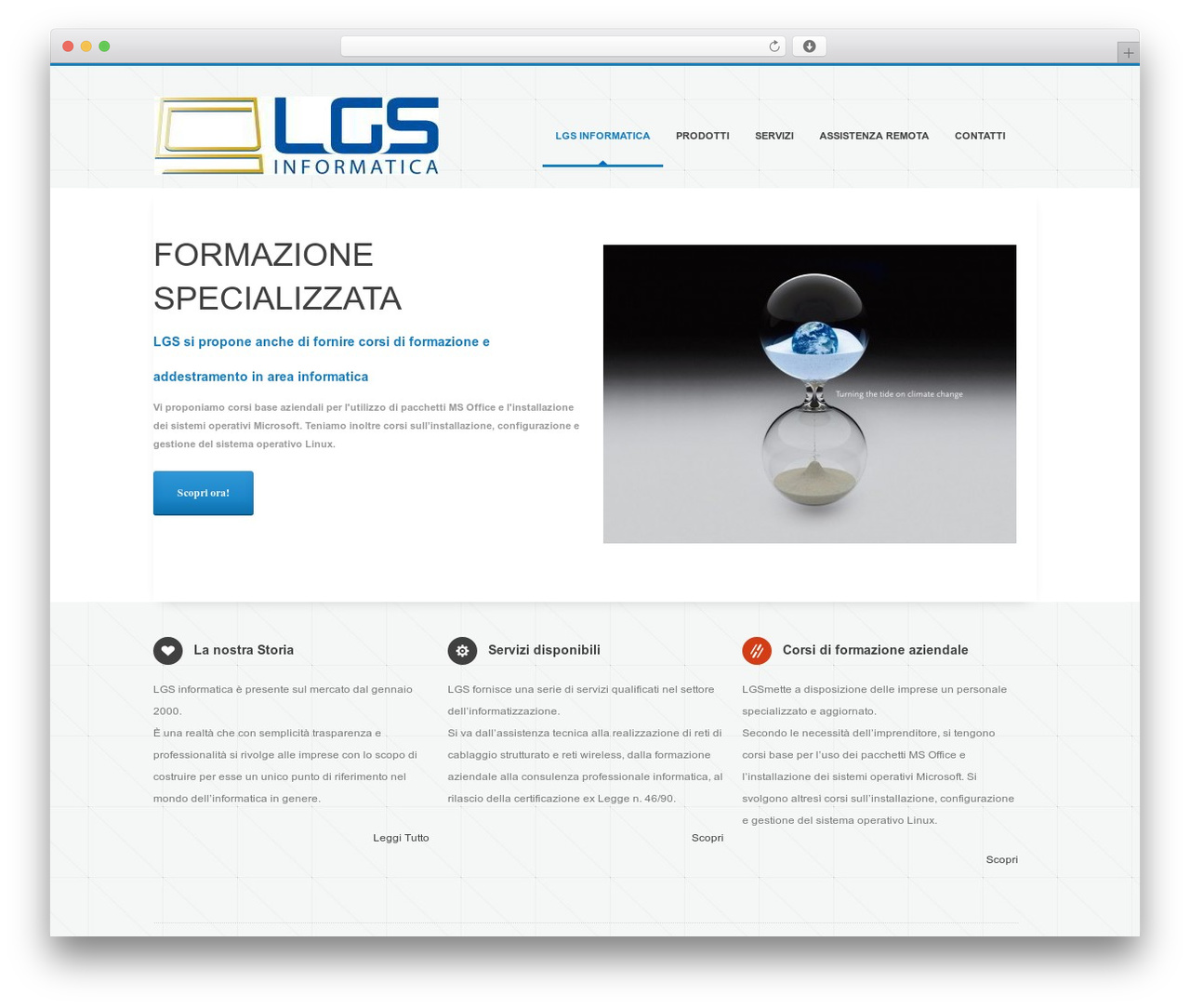 Dare premium WordPress theme - lgsinformatica.it