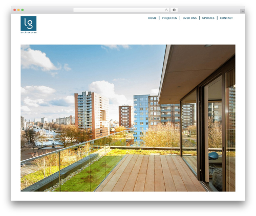 Enfold theme WordPress - lgarchitecten.nl