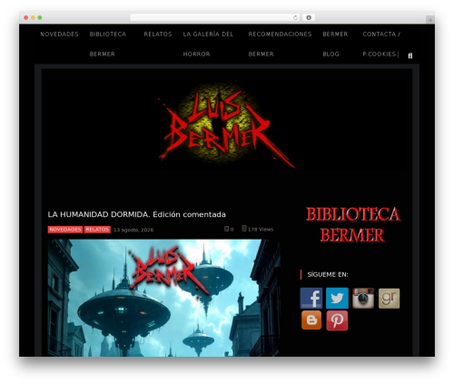 Gameleon WordPress theme - luisbermer.com