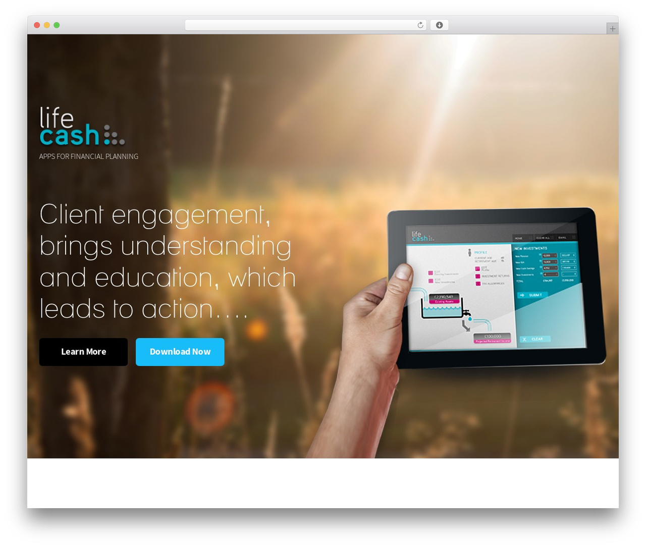 Hype WordPress theme - lifecashapps.com