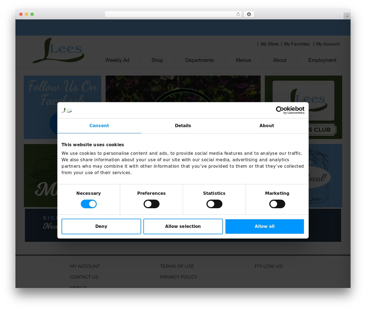 Lees Market WordPress theme - leesmarket.com