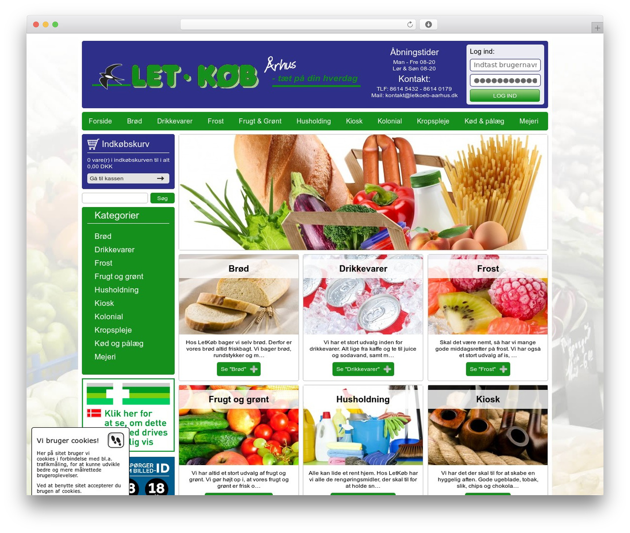 Letkoeb-Aarhus WordPress theme - letkoeb-aarhus.dk