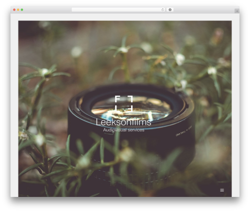 Pond theme WordPress - leeksonfilms.com