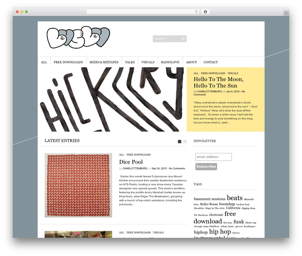 Sight WordPress theme - levislev.com