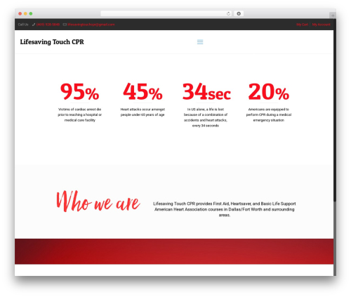 Appointment booking WordPress plugin - lifesavingtouchcpr.com
