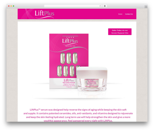 Theme WordPress Uber - liftpluscream.com