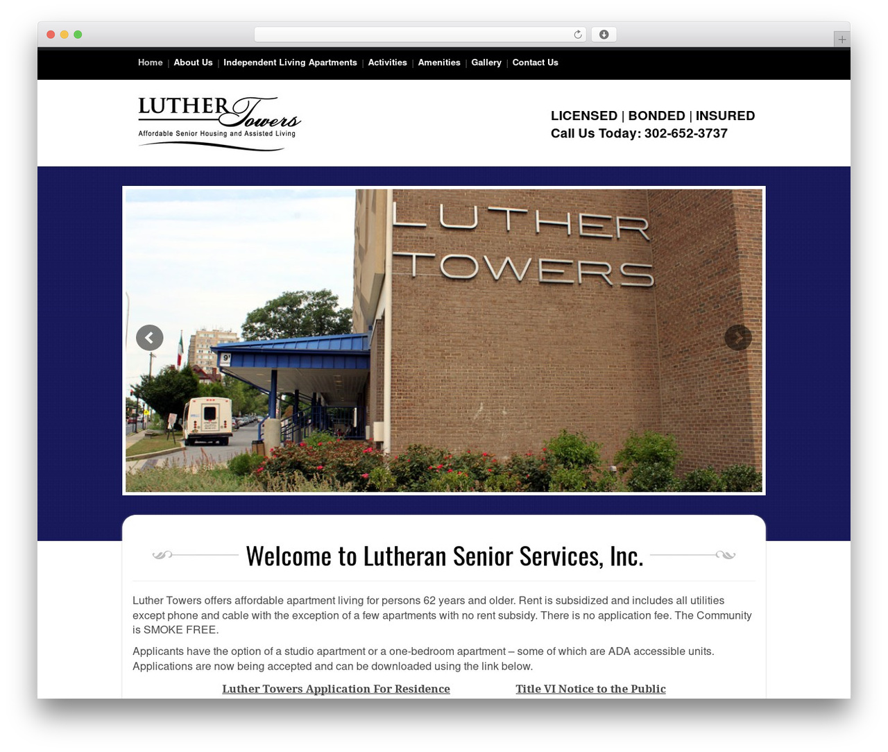 Theme15 WordPress website theme - luthertowers.com Theme15 WordPress website theme - luthertowers.com