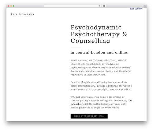 Uncode WordPress page theme - leversha.com