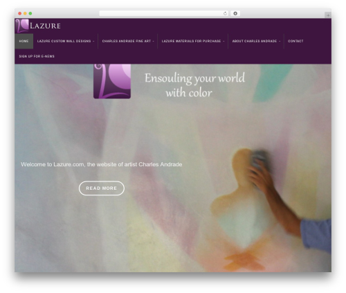WordPress theme Collective - lazure.com/site