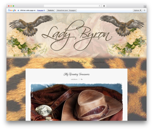 WordPress theme ideaweb U - ladybyron.es/es