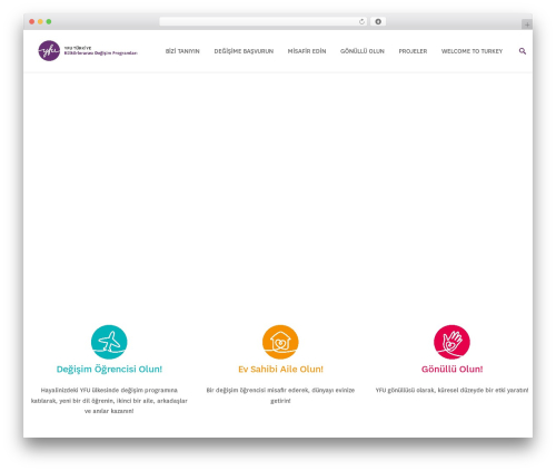 WordPress theme Progressive Wordpress Theme - yfu-turkey.org