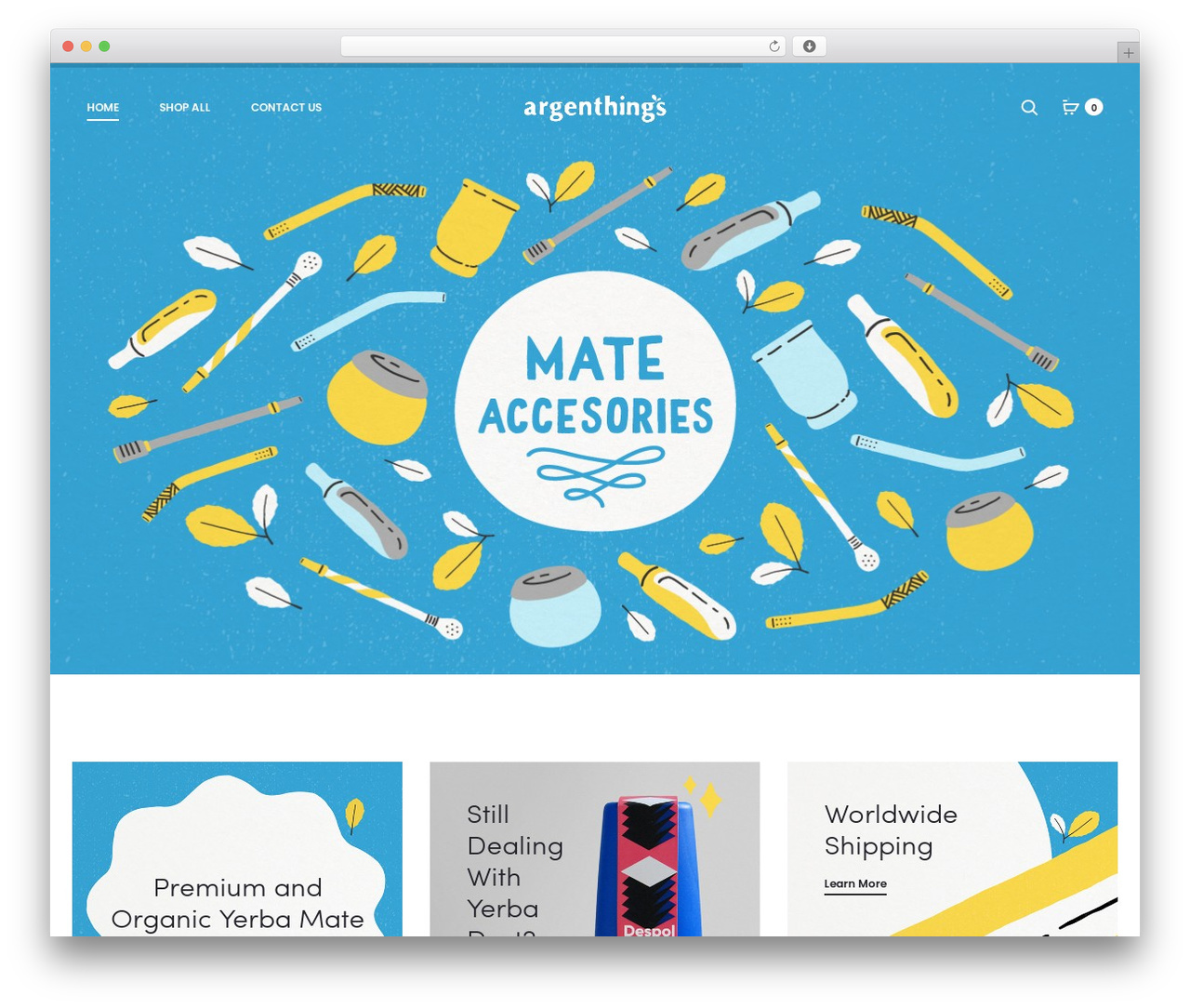 WordPress theme Sober - argenthings.com