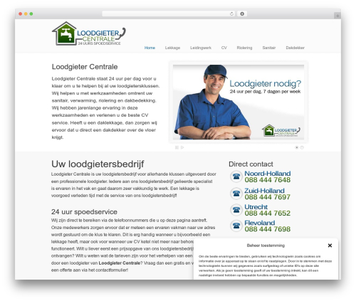 Pronamic maps WordPress plugin - loodgieter-centrale.nl