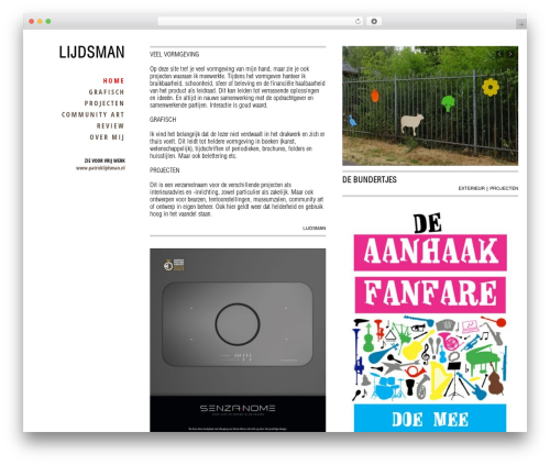 WordPress website theme youecho - lijdsman.nl