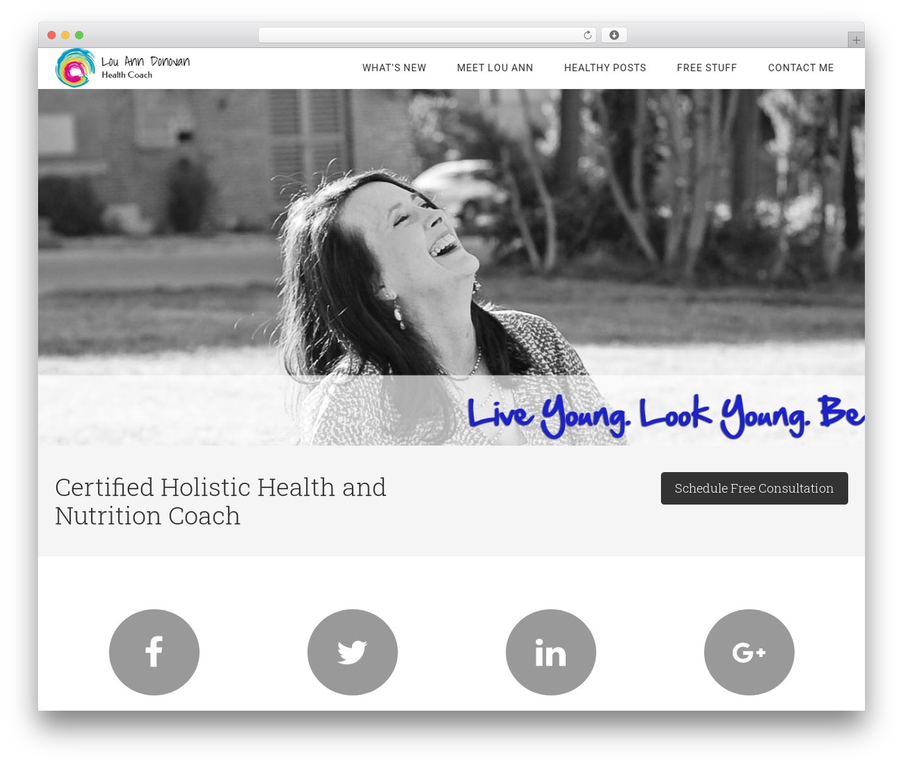 WP theme Minimum Pro Theme - live-young.com