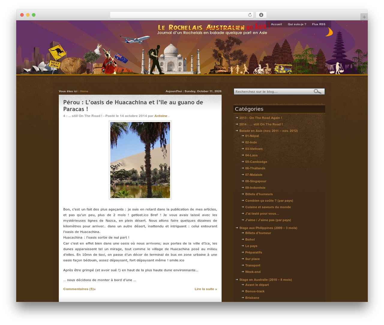 WP theme Rock Solid - lerochelaisaustralien.net