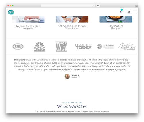 WP theme Cardioly - askdrernst.com