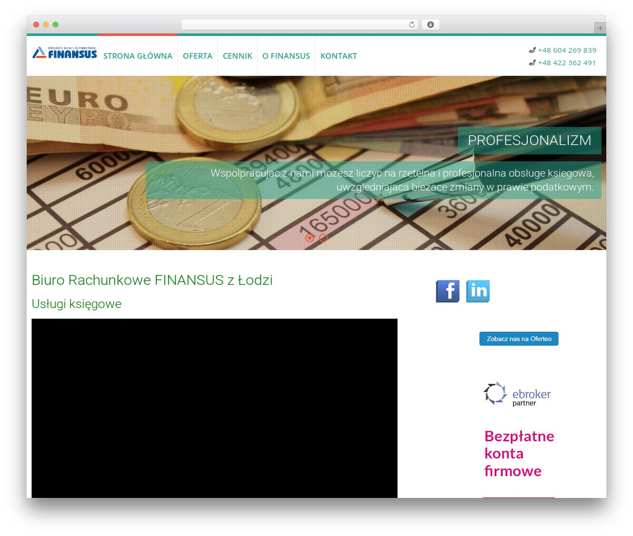 AccessPress Ray WordPress theme - finansuslodz.pl