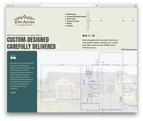 Bricks WordPress theme - elmacres.ca