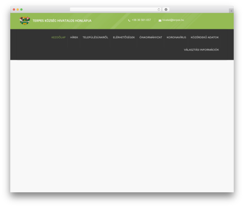 Ecorecycle theme WordPress - terpes.hu