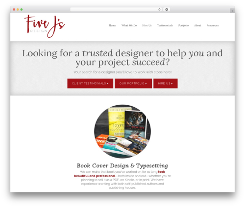 Wordpress Theme Five J S Design Child Theme By Five J S Design
