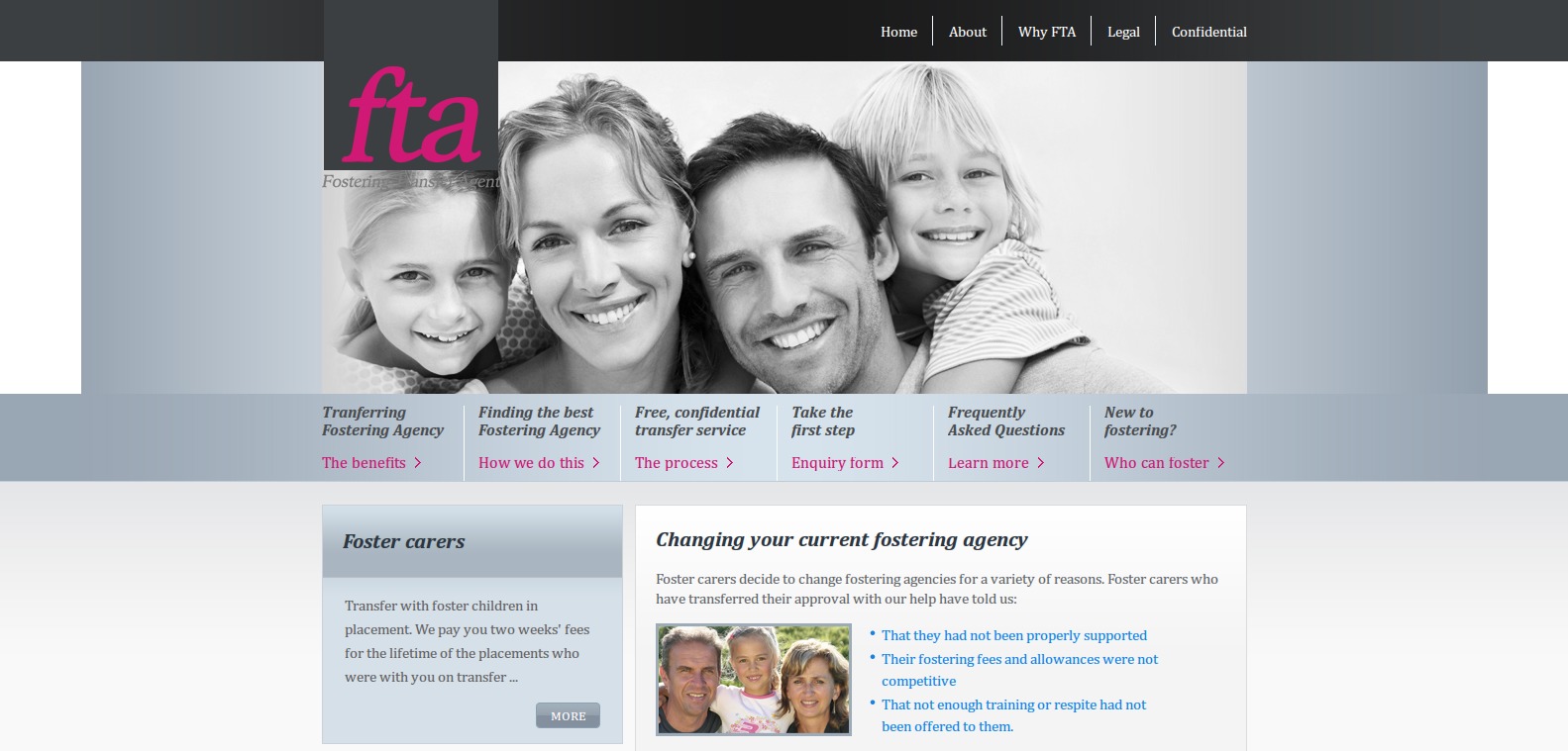 FTA WordPress theme