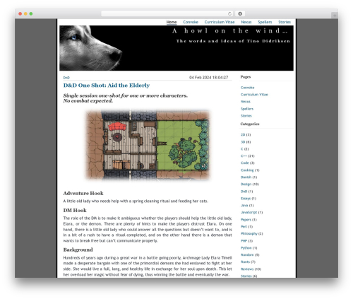 GreenTrack WordPress theme - tinodidriksen.com