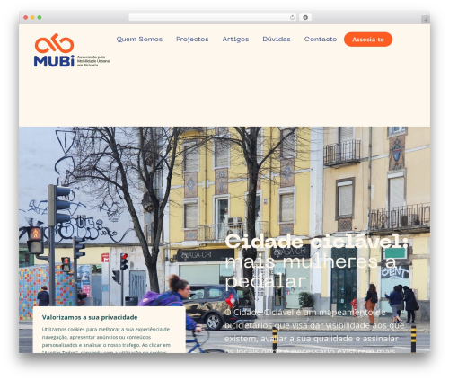 Hello Elementor theme WordPress - mubi.pt