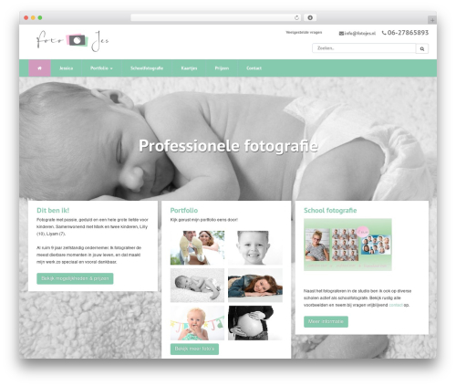 Kiwi Basic WordPress theme - fotojes.nl