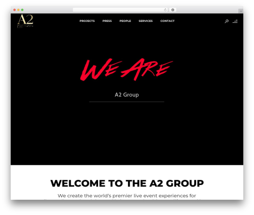 Koral WordPress website theme - a2grp.com