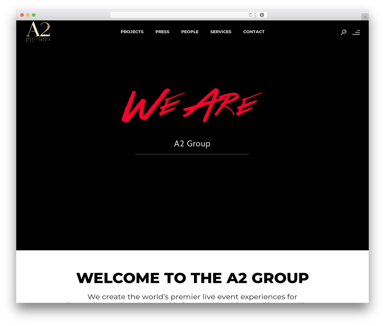 Koral WordPress website theme - a2grp.com