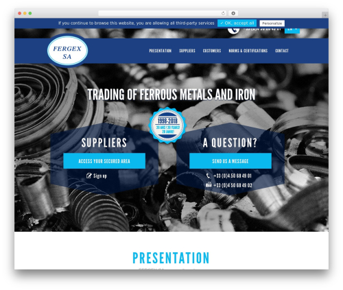 SimpleKey best WordPress theme - fergex.eu