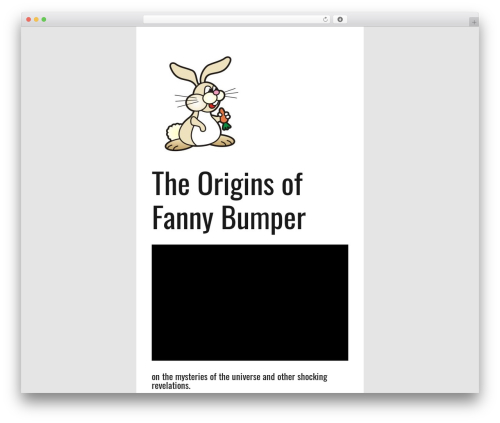 Theme WordPress Launch Effect - fannybumper.com Theme WordPress Launch Effect - fannybumper.com