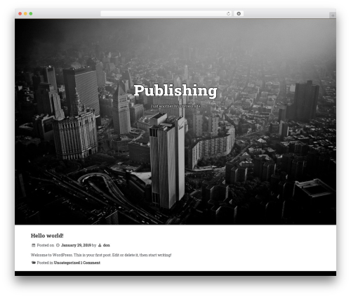 Theme WordPress BAW - printcastnews.com