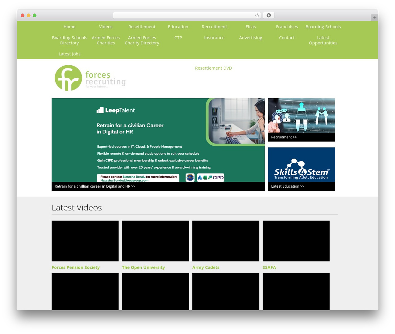 Theme WordPress mason - forcesrecruiting.com