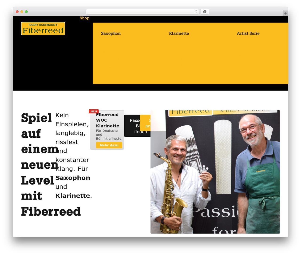 Fiberreed 2.0 theme WordPress - fiberreed.de Fiberreed 2.0 theme WordPress - fiberreed.de