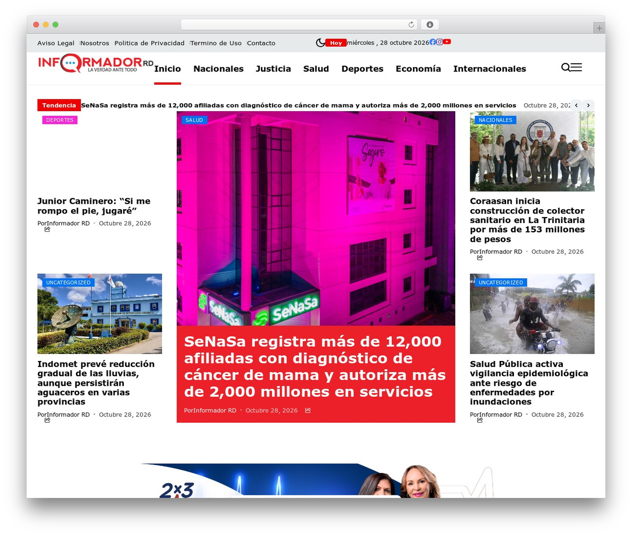 WordPress theme Bopea - informadorrd.com WordPress theme Bopea - informadorrd.com