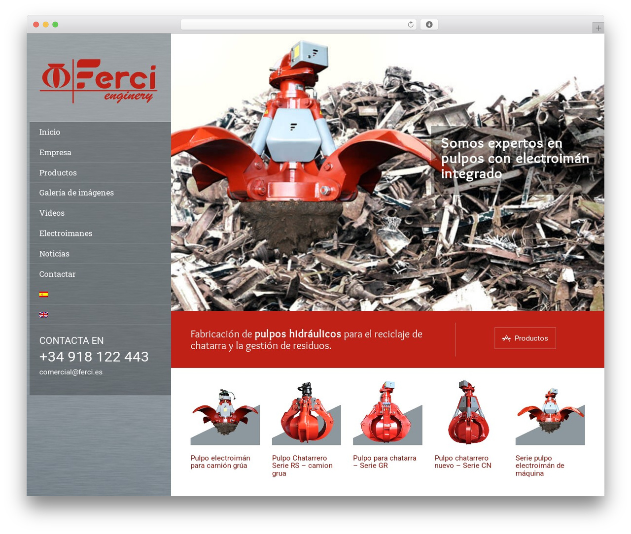 WordPress theme RT-Theme 19 - ferci.es