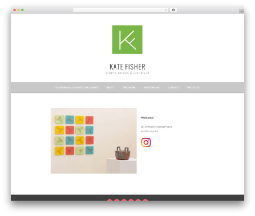 WordPress theme Sela - fisherclay.com