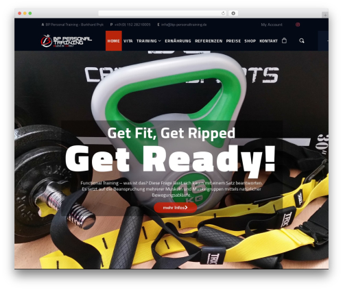 WordPress theme WizeFit - bp-personaltraining.de WordPress theme WizeFit - bp-personaltraining.de