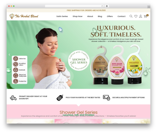 Advanced posts listing WordPress plugin - theherbalblend.com